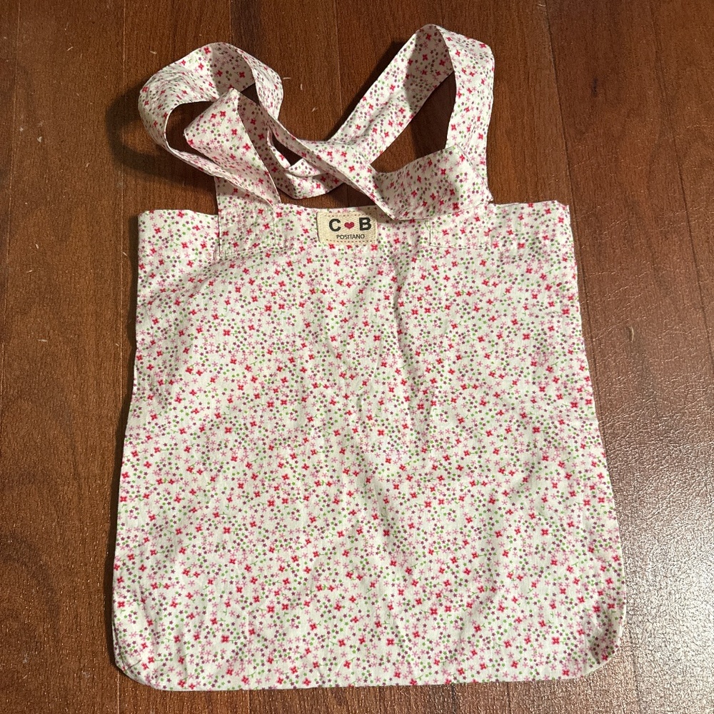 CB Positano Small Cotton Tote Bag